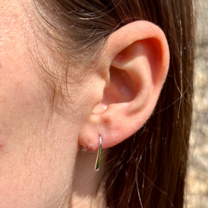 S925 Sterling Silver minimalist drop water earrings