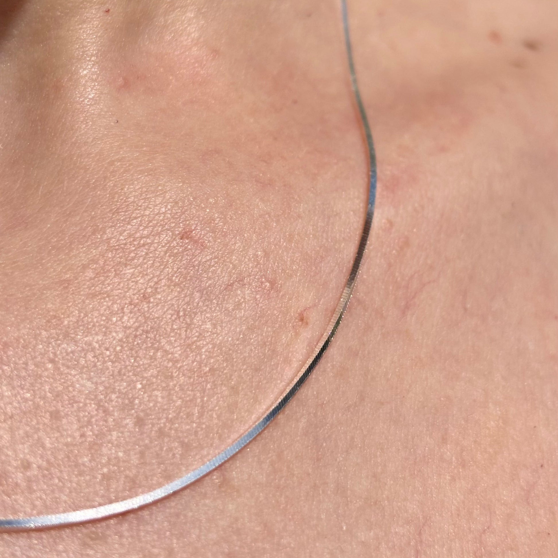 S925 Sterling Silver minimalist necklace