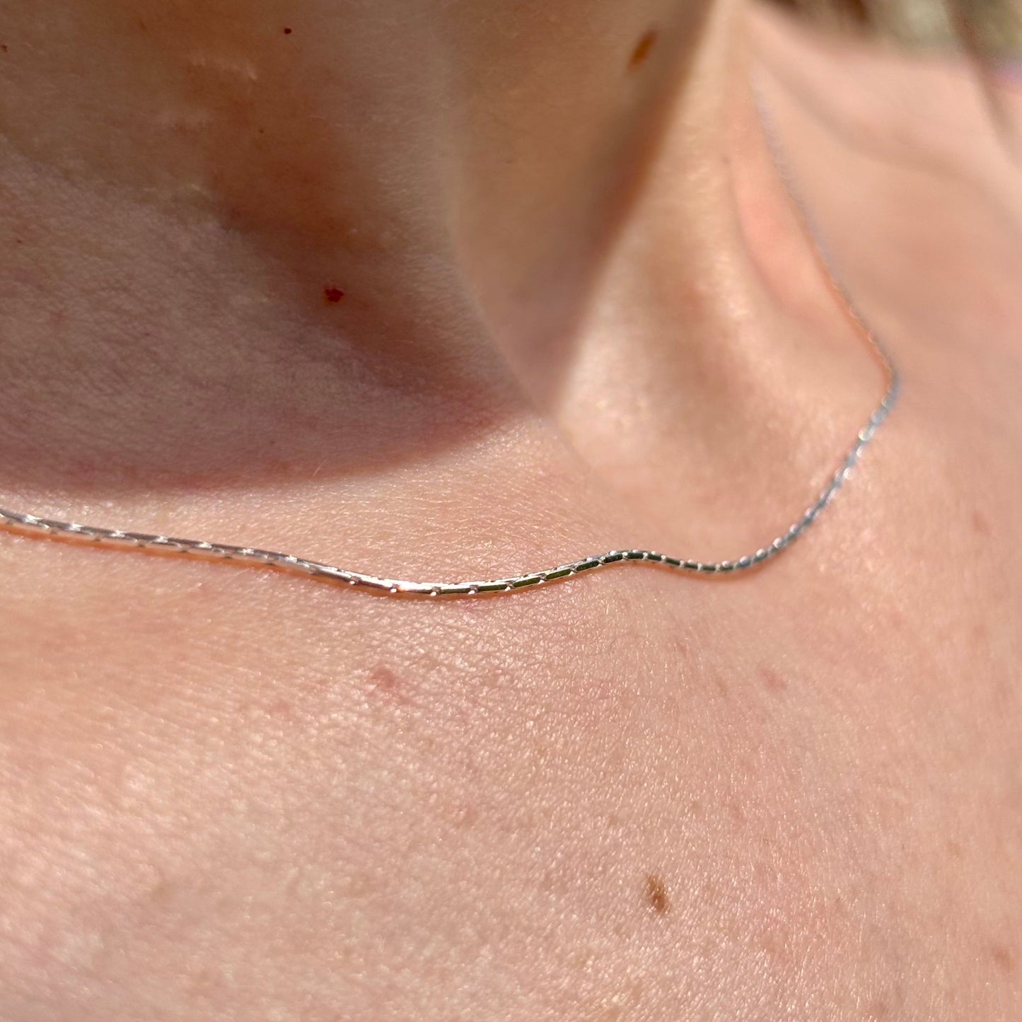 S925 Sterling Silver minimalist Necklace