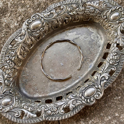 S925 Sterling Silver minimalist adjustable bracelet