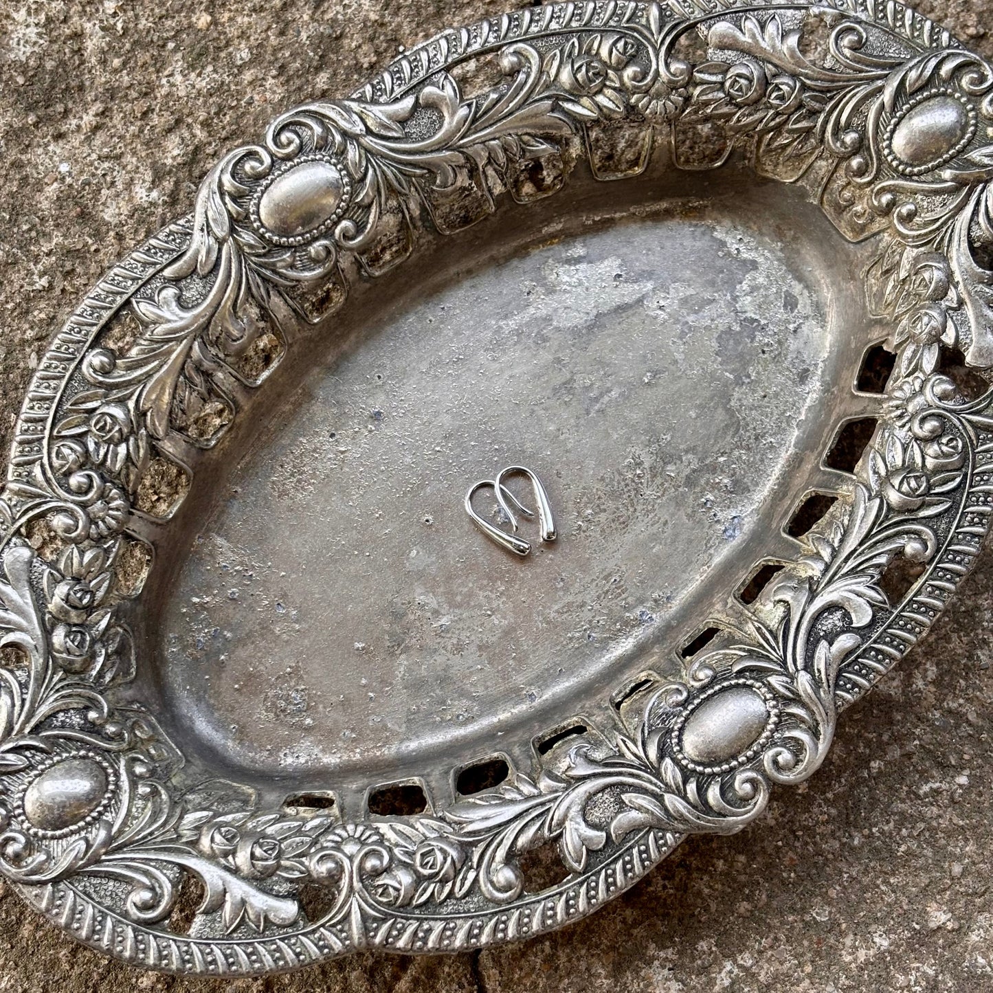 S925 Sterling Silver minimalist drop water earrings